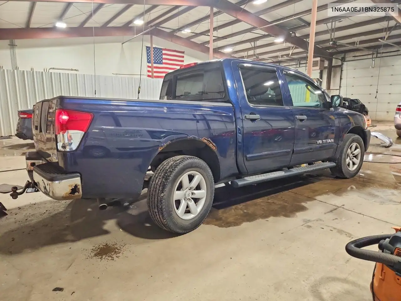 2011 Nissan Titan S VIN: 1N6AA0EJ1BN325875 Lot: 59231046