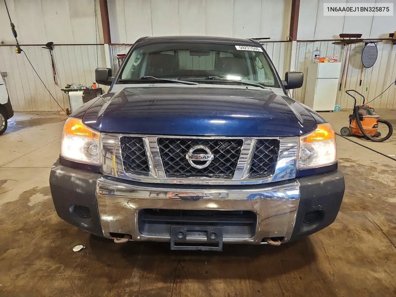 2011 Nissan Titan S VIN: 1N6AA0EJ1BN325875 Lot: 59231046