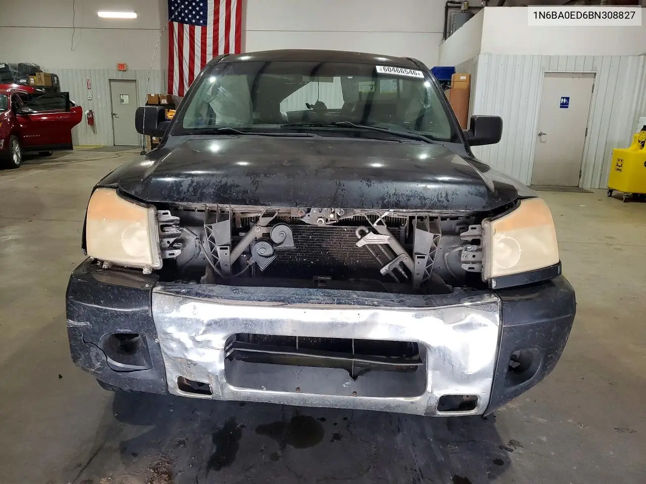 2011 Nissan Titan S/Sv/Sl/Pro-4X VIN: 1N6BA0ED6BN308827 Lot: 60466546
