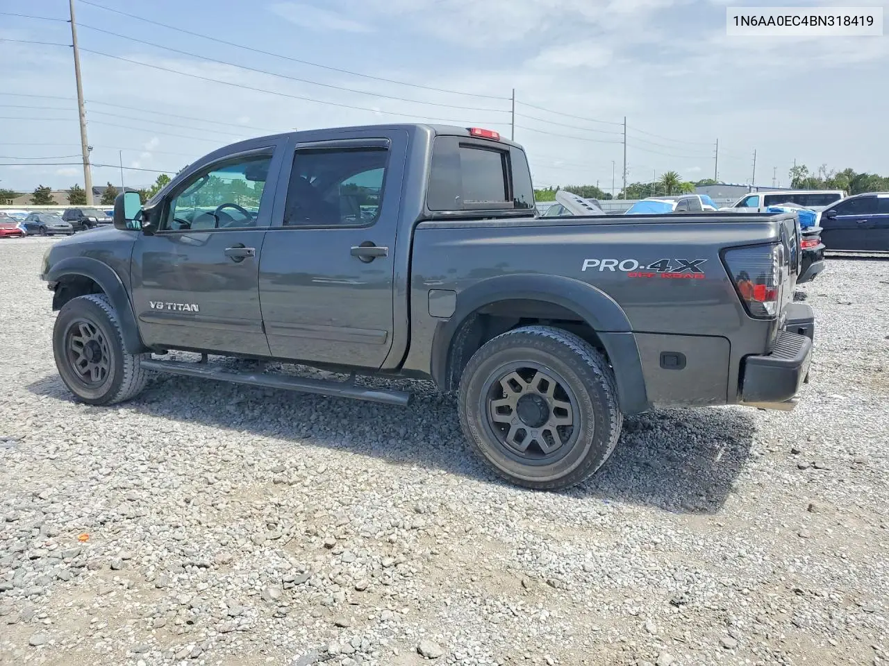 2011 Nissan Titan S/Sv/Sl/Pro-4X VIN: 1N6AA0EC4BN318419 Lot: 60477636
