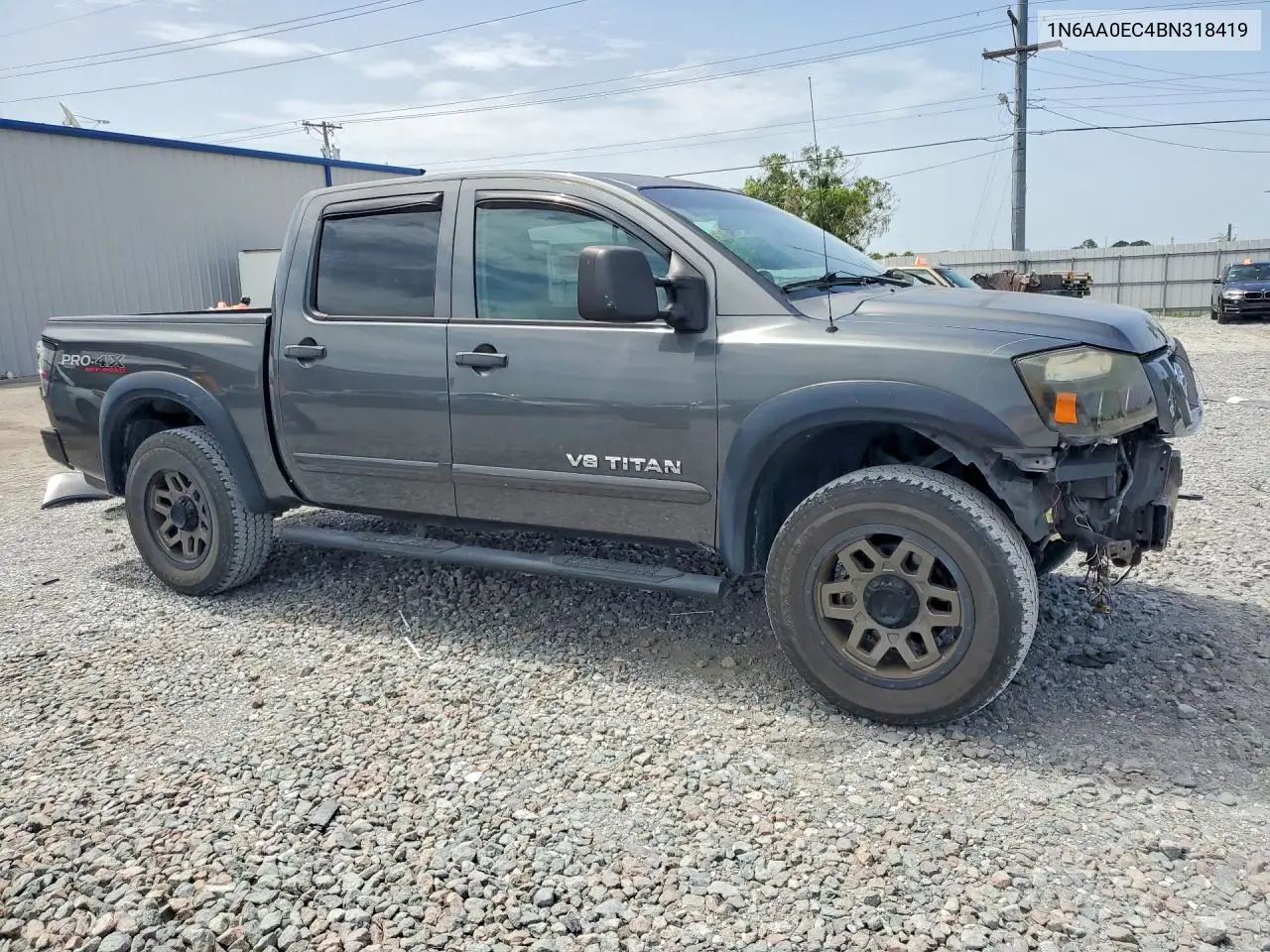 2011 Nissan Titan S/Sv/Sl/Pro-4X VIN: 1N6AA0EC4BN318419 Lot: 60477636