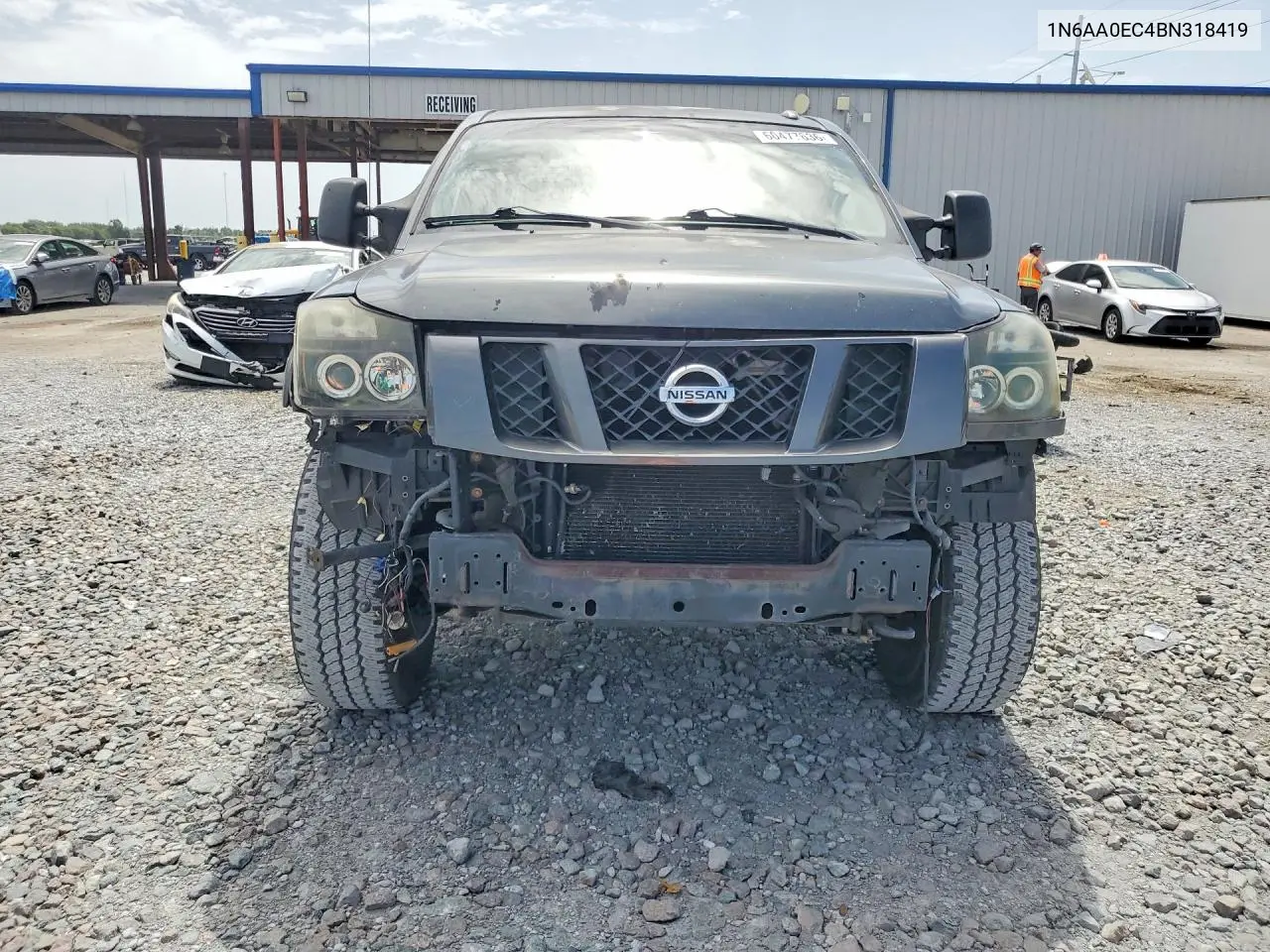 2011 Nissan Titan S/Sv/Sl/Pro-4X VIN: 1N6AA0EC4BN318419 Lot: 60477636