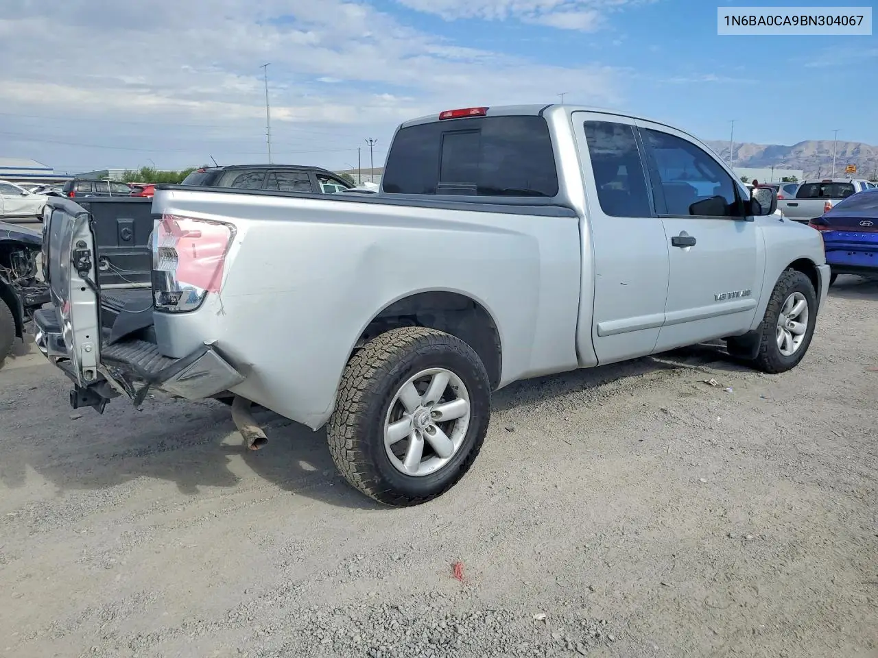 2011 Nissan Titan Sv VIN: 1N6BA0CA9BN304067 Lot: 61738366