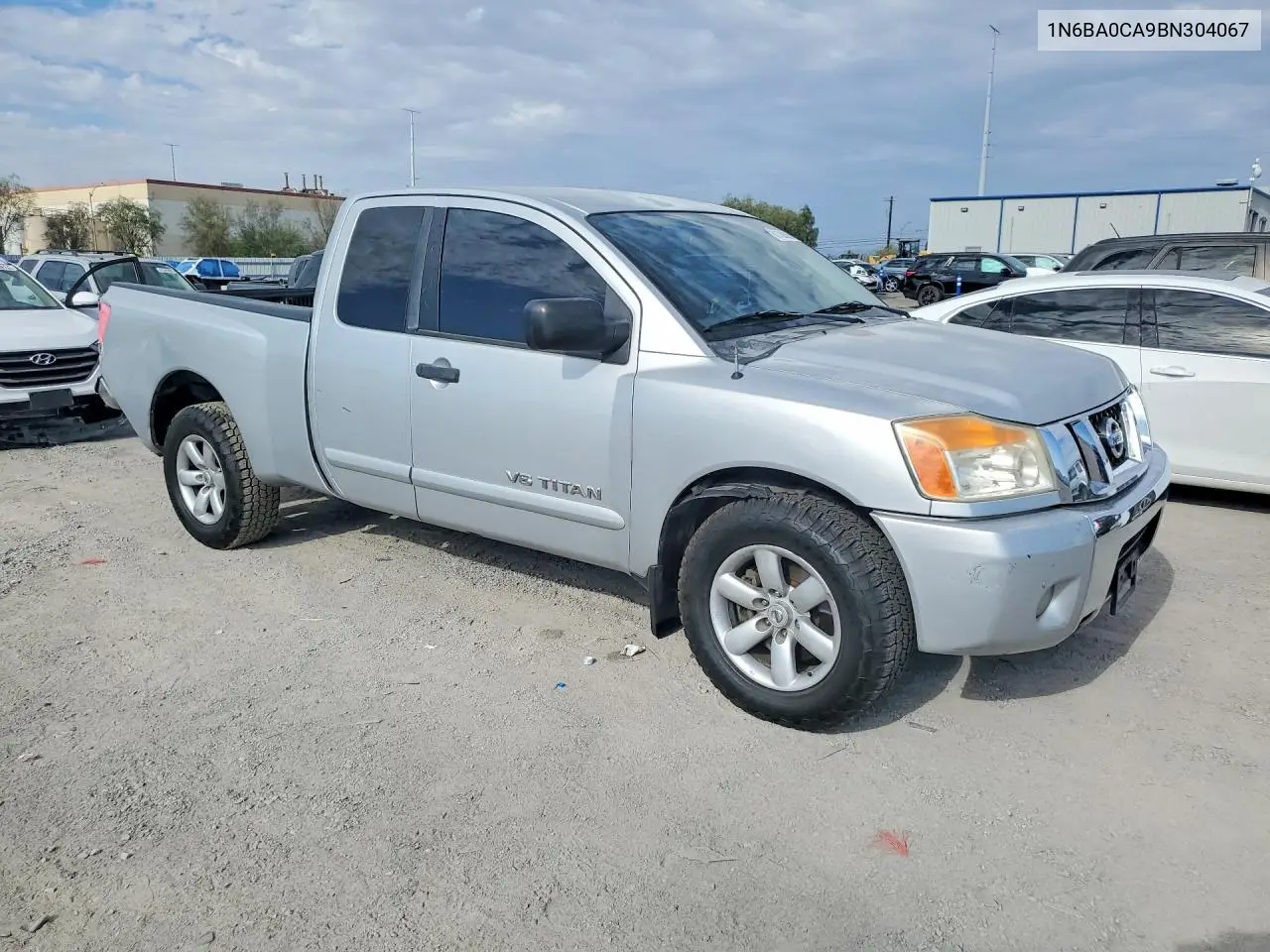 2011 Nissan Titan Sv VIN: 1N6BA0CA9BN304067 Lot: 61738366