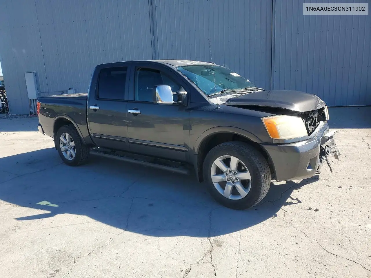 2012 Nissan Titan Sv VIN: 1N6AA0EC3CN311902 Lot: 57258906