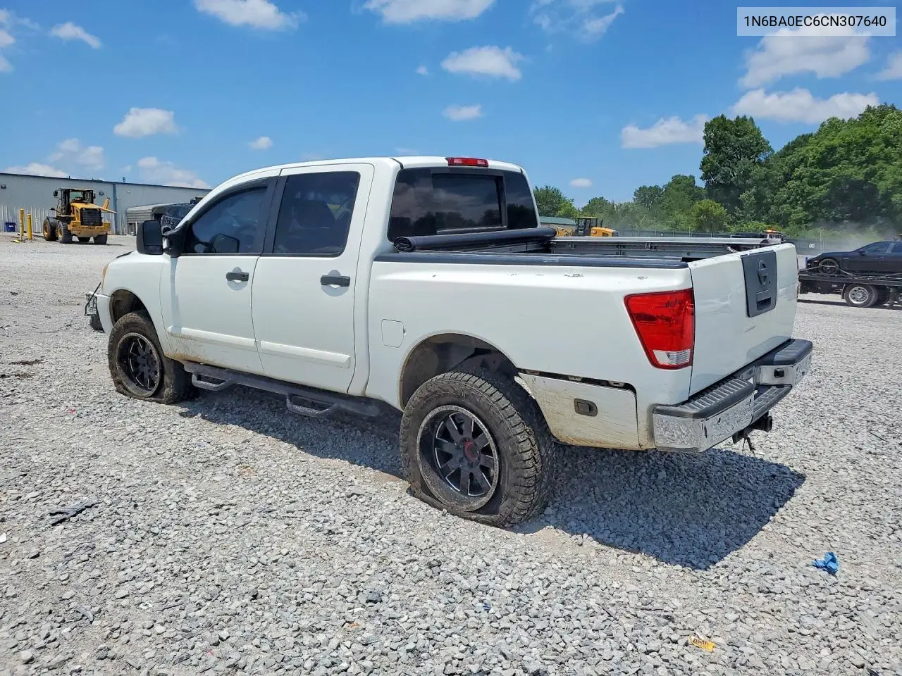 2012 Nissan Titan Sv VIN: 1N6BA0EC6CN307640 Lot: 59807696