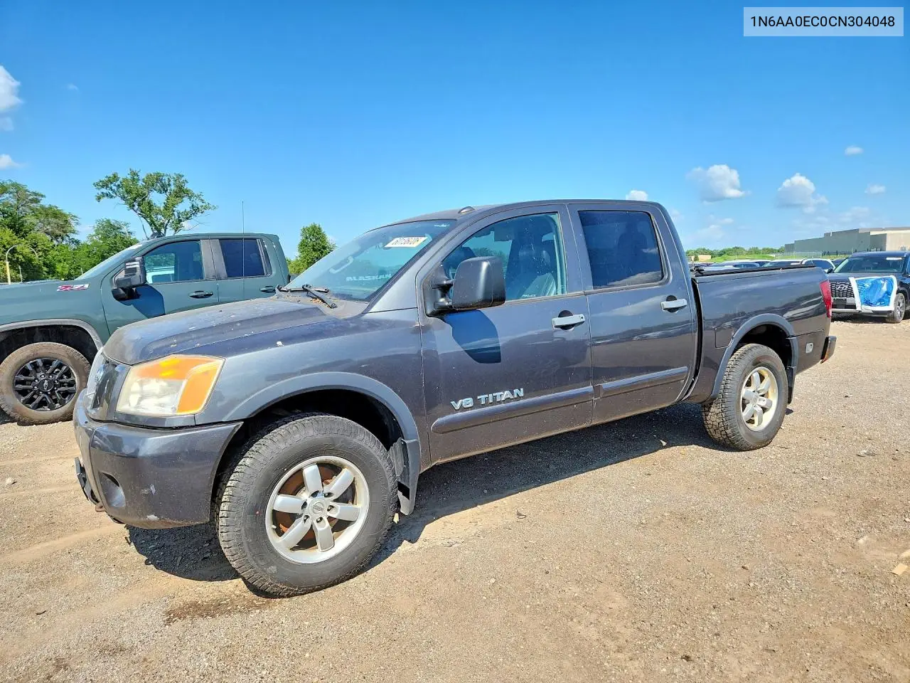 2012 Nissan Titan Sv VIN: 1N6AA0EC0CN304048 Lot: 60136806