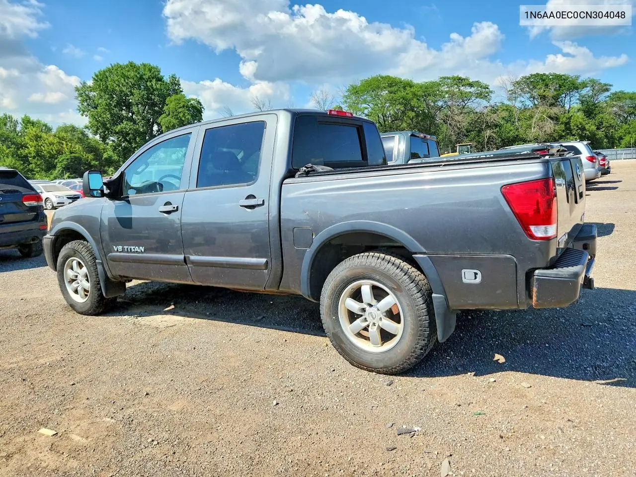 2012 Nissan Titan Sv VIN: 1N6AA0EC0CN304048 Lot: 60136806