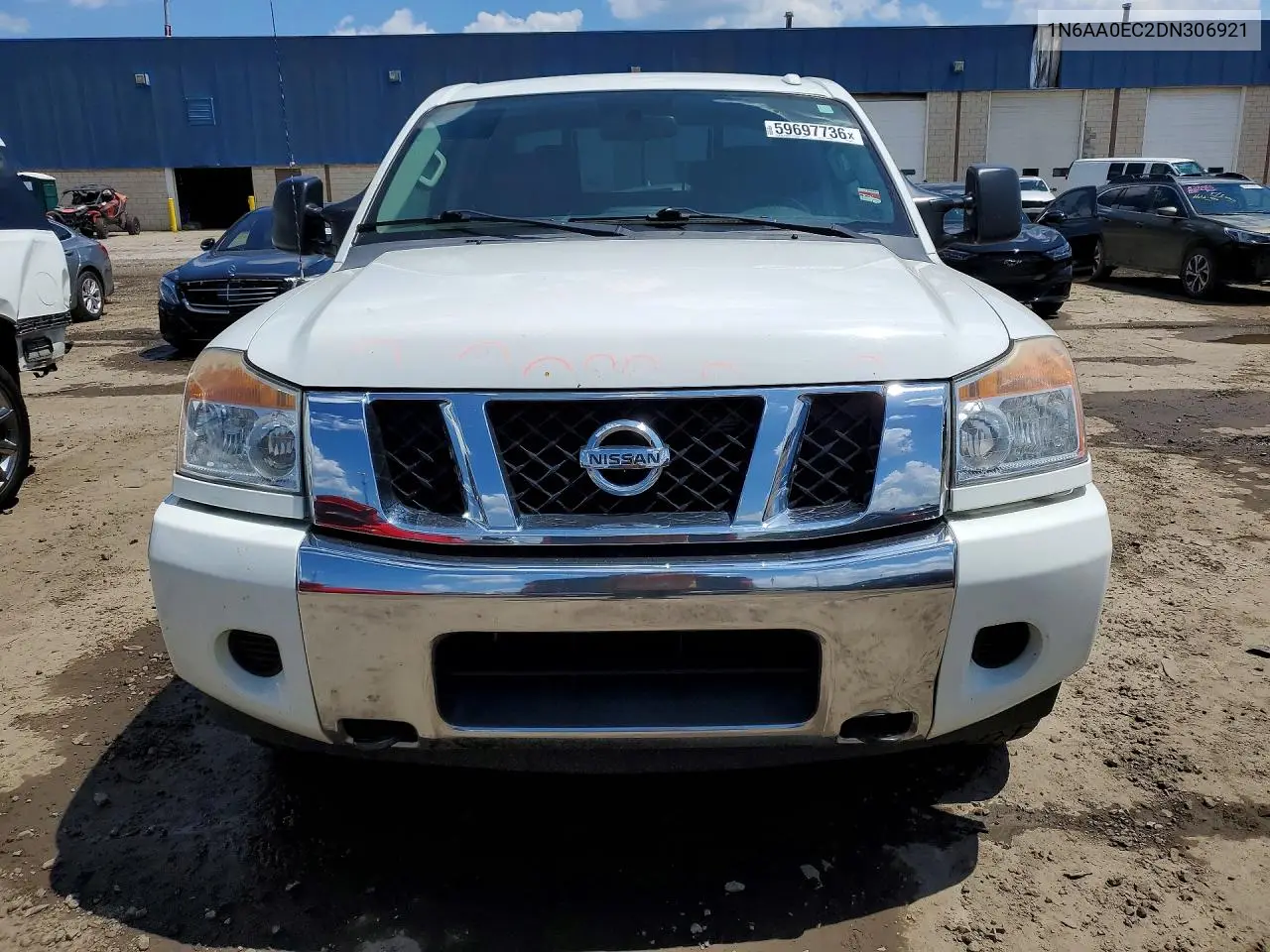 2013 Nissan Titan Sv VIN: 1N6AA0EC2DN306921 Lot: 59697736