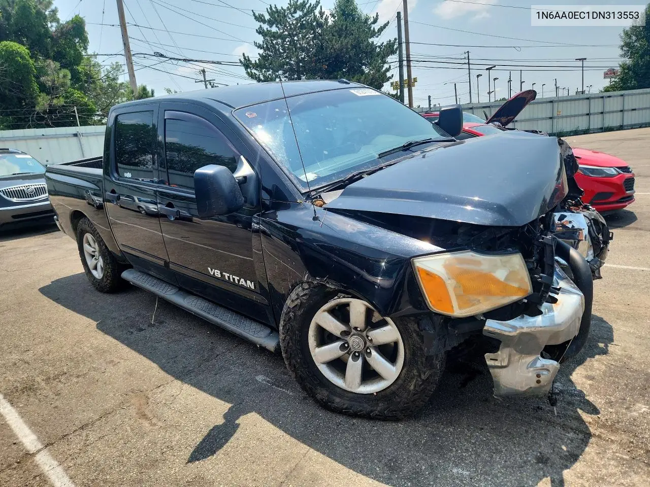 2013 Nissan Titan Sv VIN: 1N6AA0EC1DN313553 Lot: 61241016