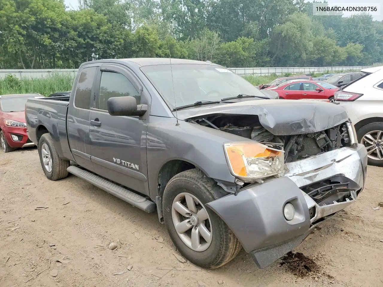 2013 Nissan Titan Sv VIN: 1N6BA0CA4DN308756 Lot: 61317646