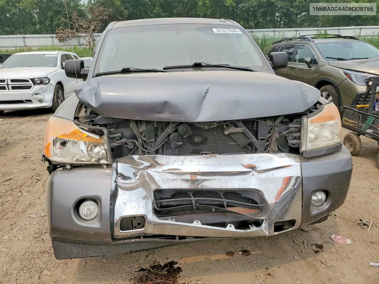 2013 Nissan Titan Sv VIN: 1N6BA0CA4DN308756 Lot: 61317646
