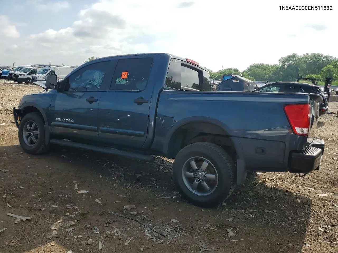 2014 Nissan Titan Pro-4X VIN: 1N6AA0EC0EN511882 Lot: 58414786