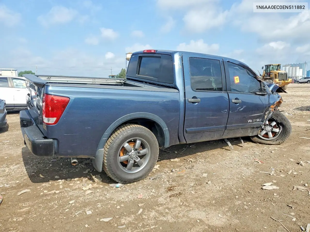 2014 Nissan Titan Pro-4X VIN: 1N6AA0EC0EN511882 Lot: 58414786