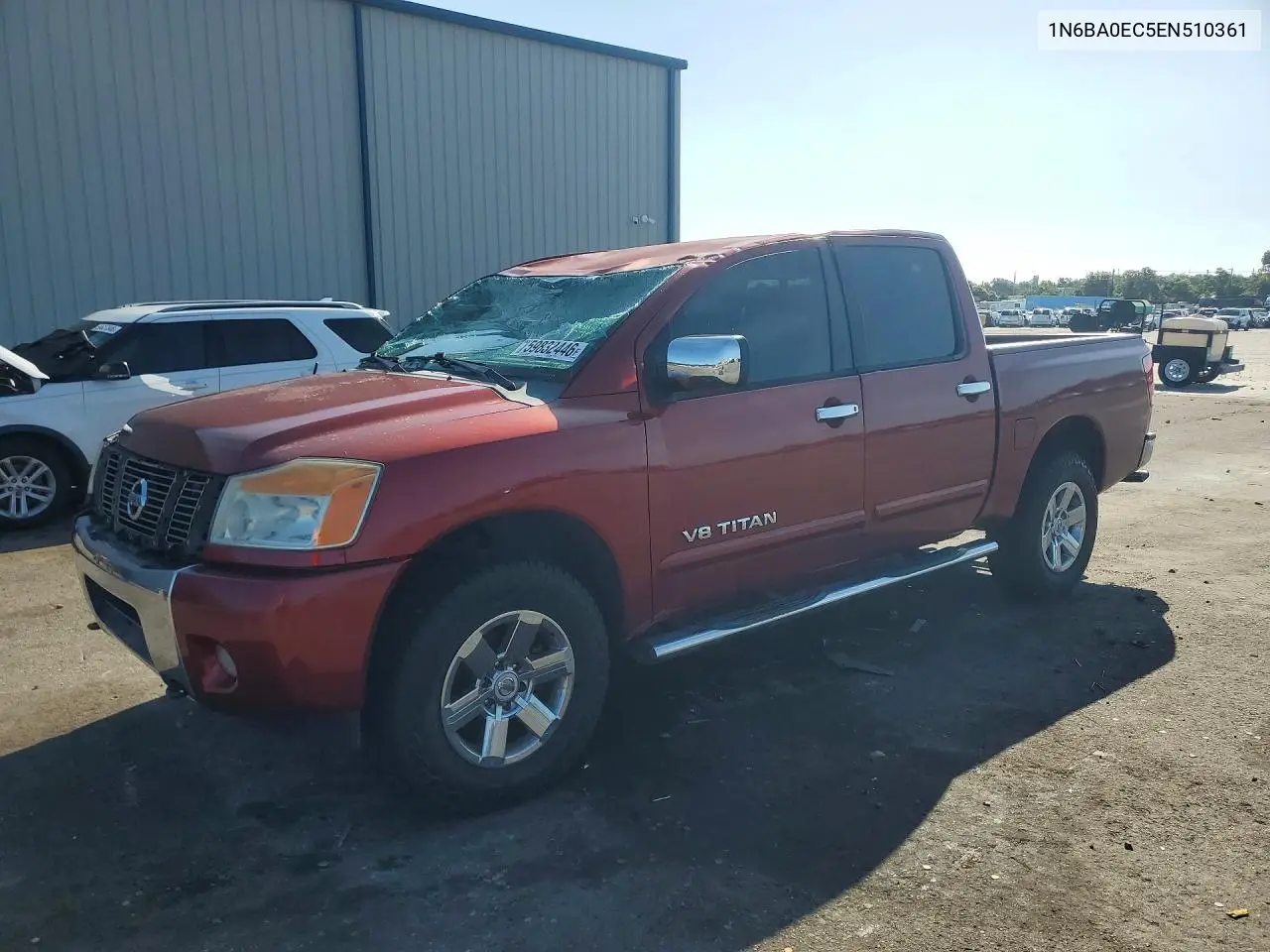 2014 Nissan Titan Sv VIN: 1N6BA0EC5EN510361 Lot: 59832446