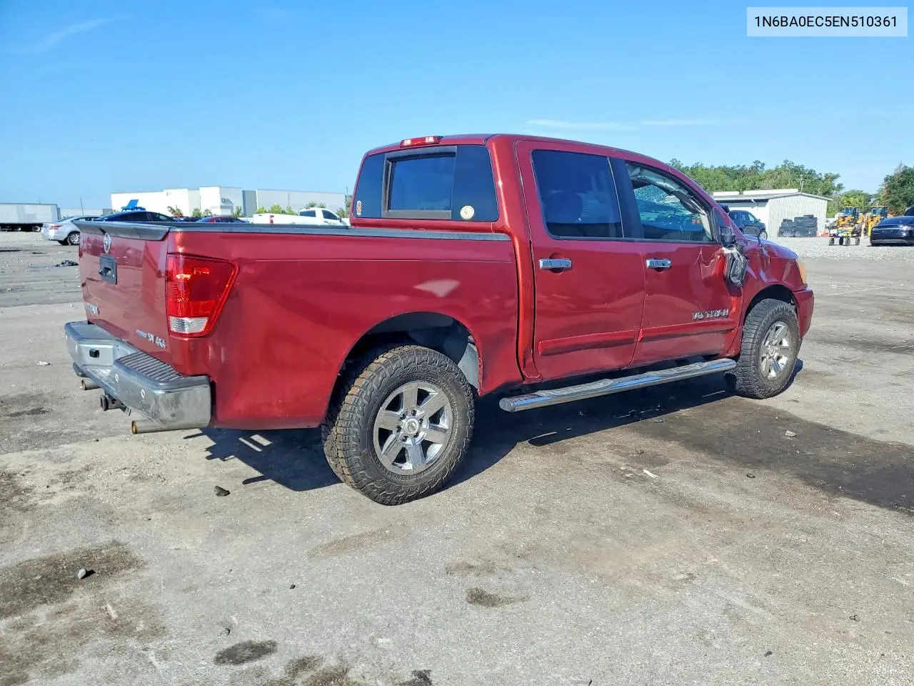 2014 Nissan Titan Sv VIN: 1N6BA0EC5EN510361 Lot: 59832446