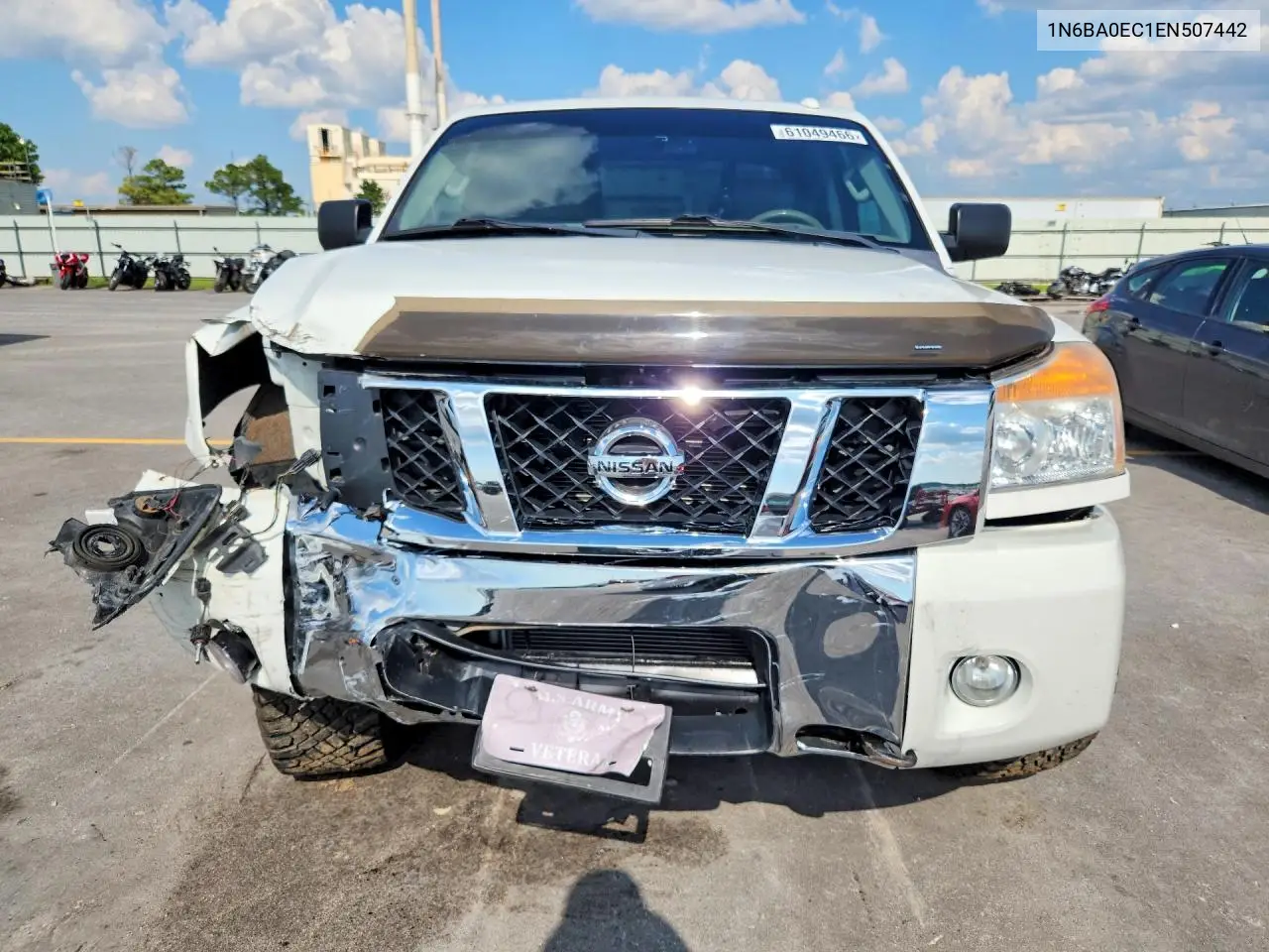 2014 Nissan Titan VIN: 1N6BA0EC1EN507442 Lot: 61049466