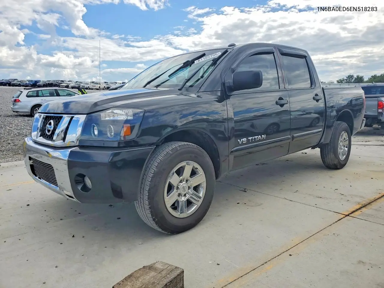 2014 Nissan Titan Sv VIN: 1N6BA0ED6EN518283 Lot: 61185706
