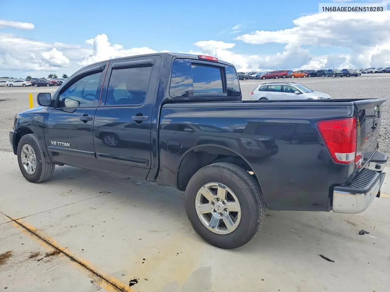 2014 Nissan Titan Sv VIN: 1N6BA0ED6EN518283 Lot: 61185706