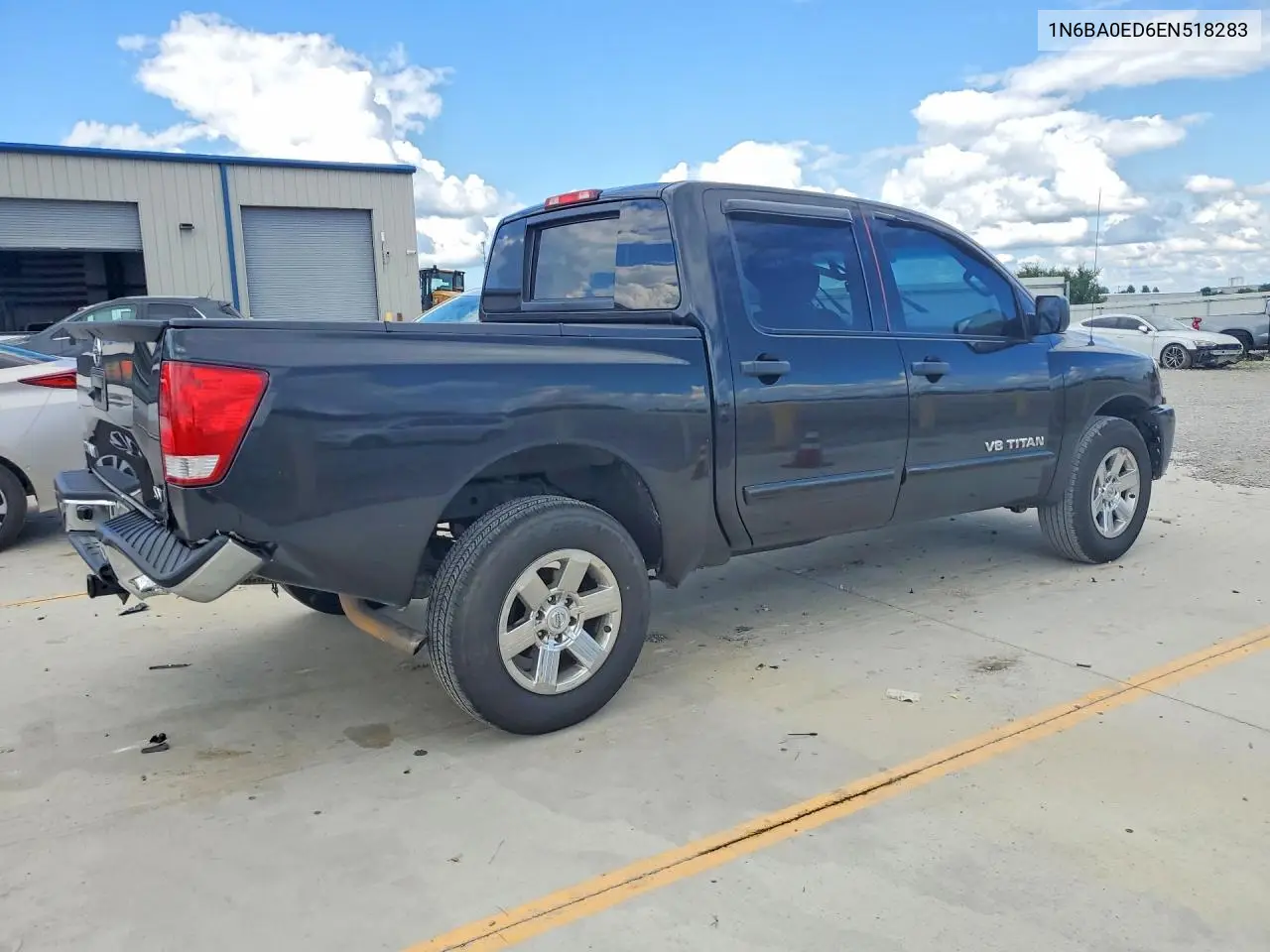 2014 Nissan Titan Sv VIN: 1N6BA0ED6EN518283 Lot: 61185706