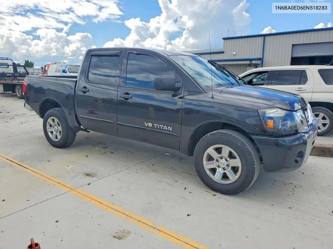 2014 Nissan Titan Sv VIN: 1N6BA0ED6EN518283 Lot: 61185706