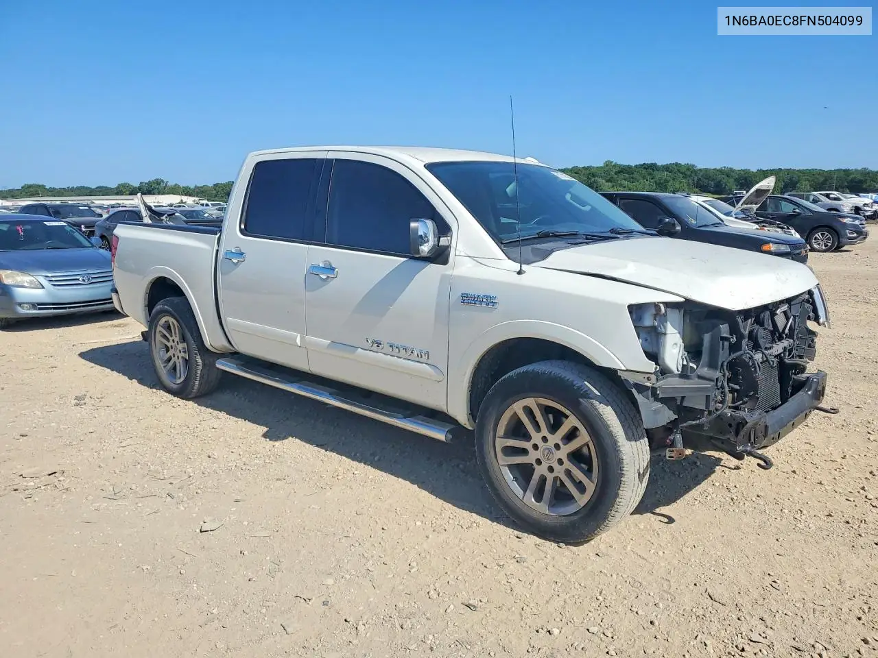 2015 Nissan Titan Sl VIN: 1N6BA0EC8FN504099 Lot: 61018526