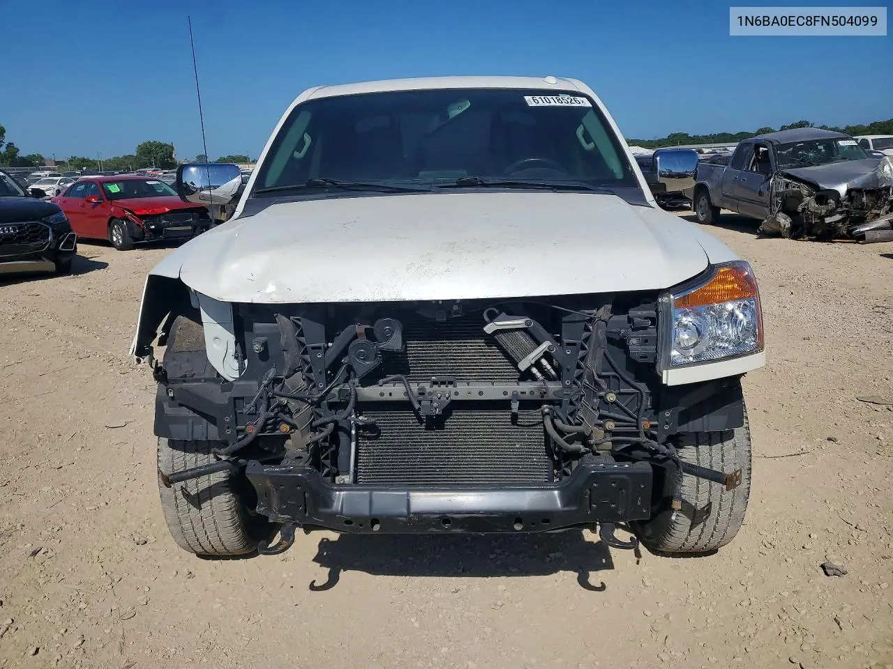 2015 Nissan Titan Sl VIN: 1N6BA0EC8FN504099 Lot: 61018526