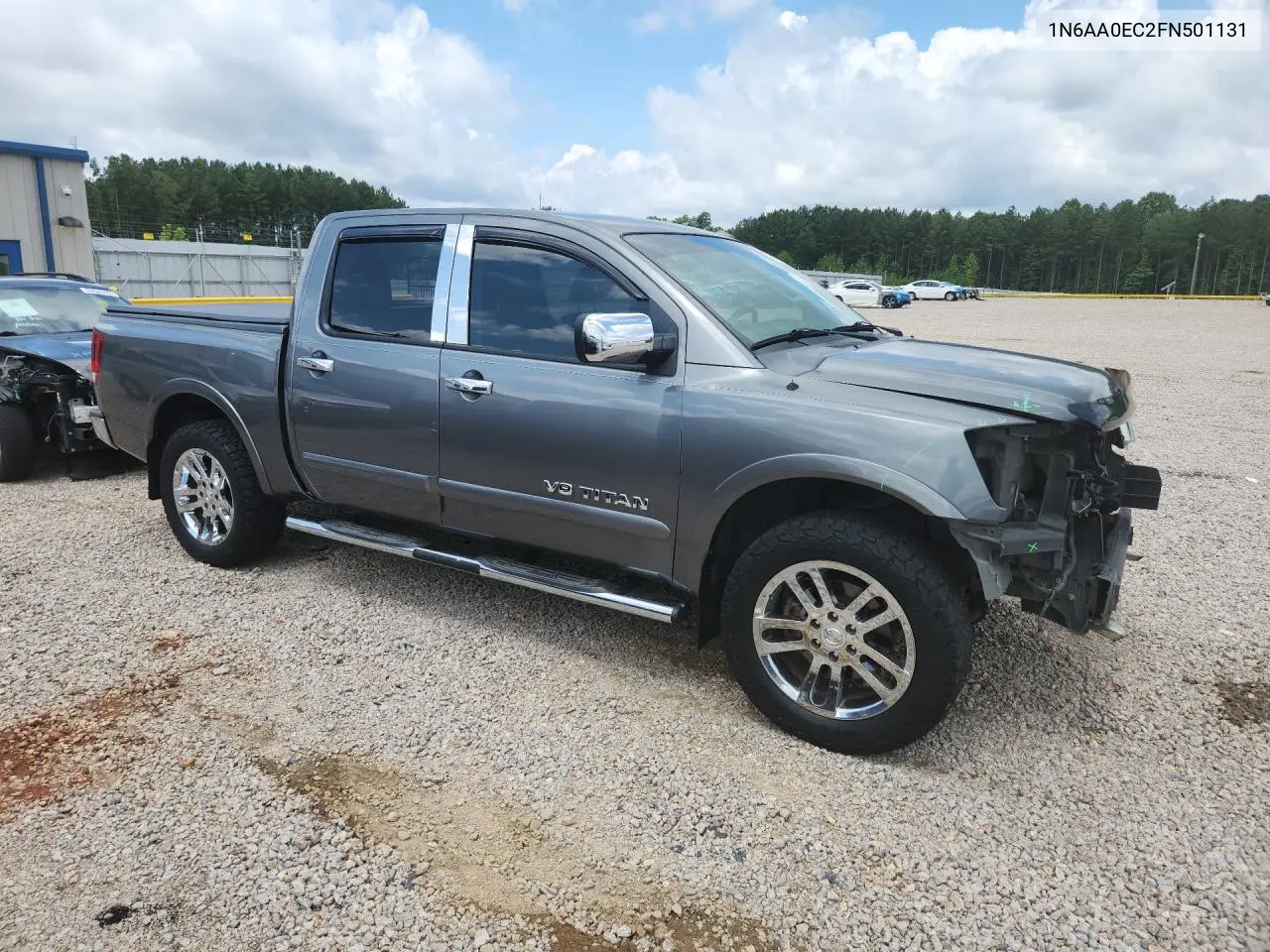 2015 Nissan Titan Sl VIN: 1N6AA0EC2FN501131 Lot: 61110166