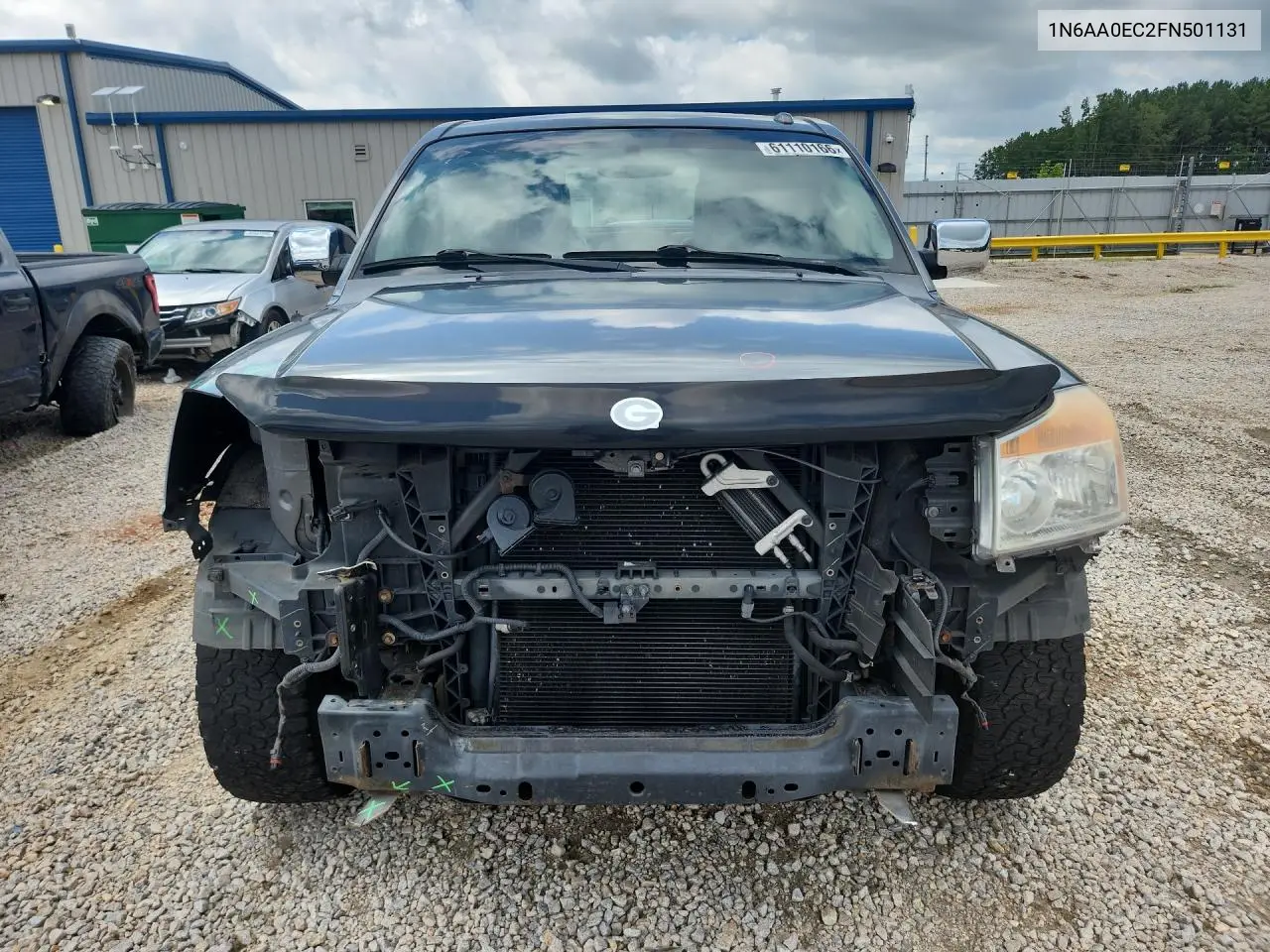 2015 Nissan Titan Sl VIN: 1N6AA0EC2FN501131 Lot: 61110166