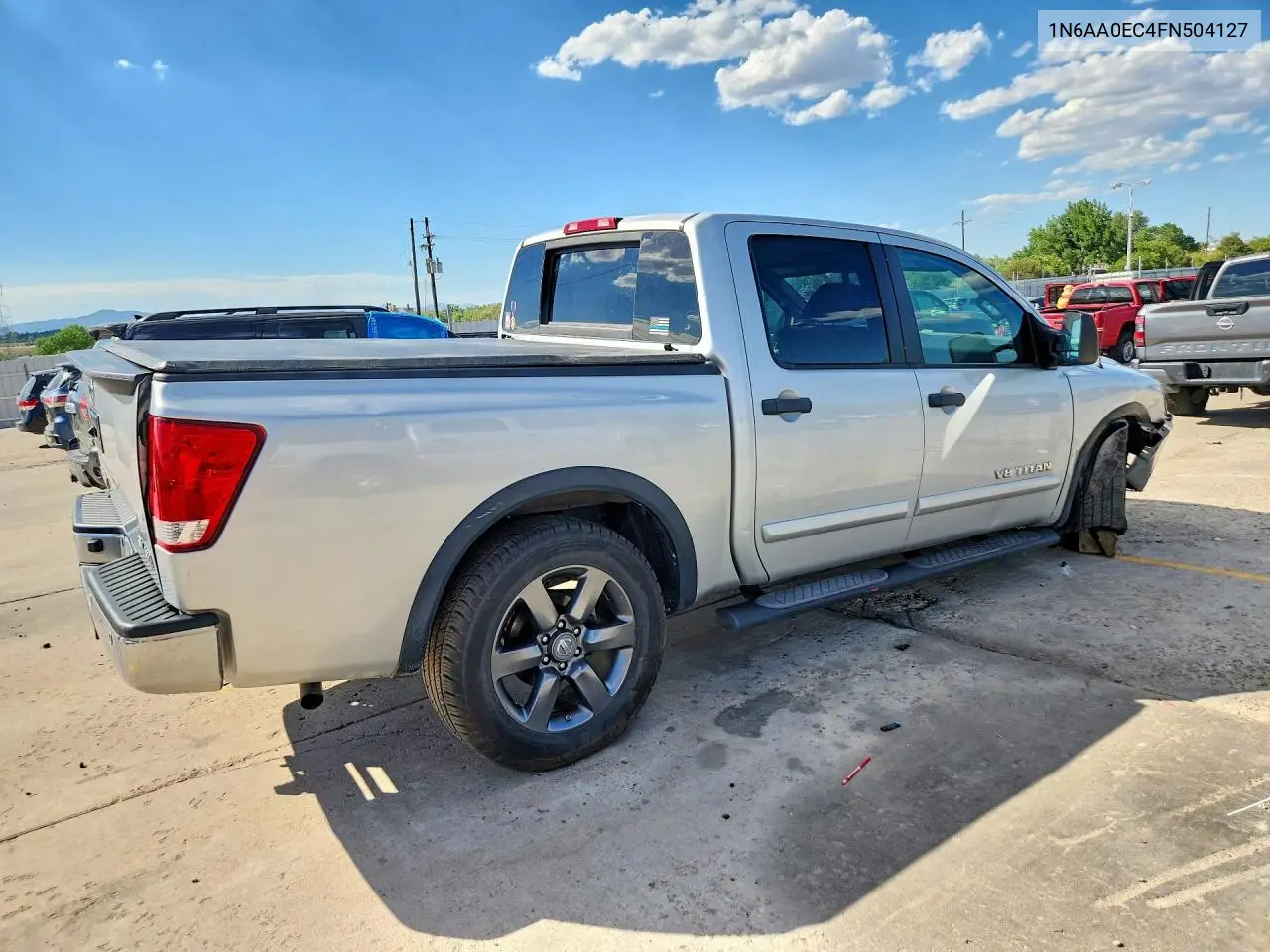 2015 Nissan Titan Sv VIN: 1N6AA0EC4FN504127 Lot: 61166466