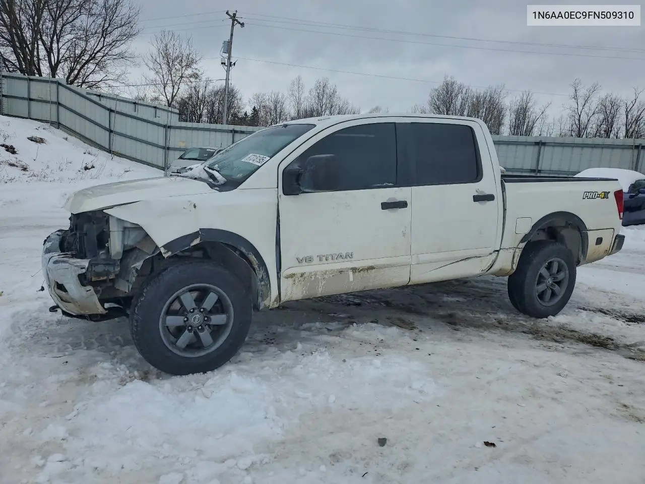 1N6AA0EC9FN509310 2015 Nissan Titan S