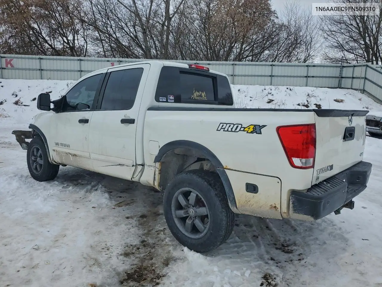 1N6AA0EC9FN509310 2015 Nissan Titan S