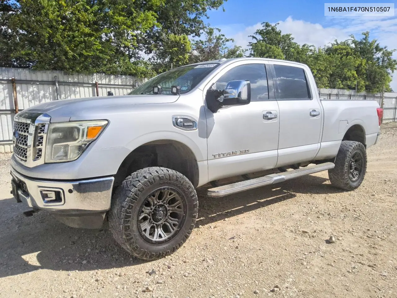 2016 Nissan Titan Xd Sl VIN: 1N6BA1F47GN510507 Lot: 59194596