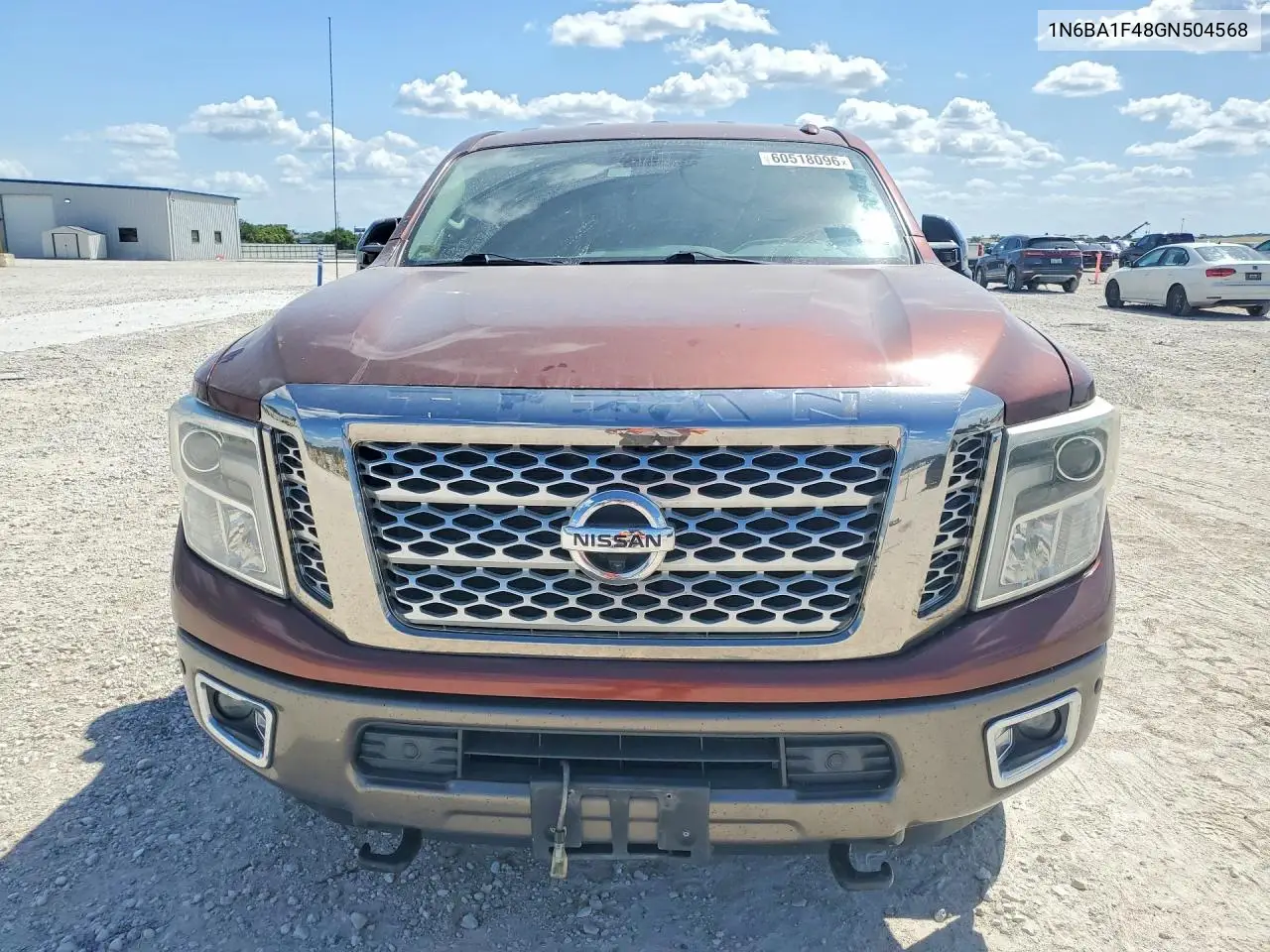 2016 Nissan Titan Xd Platinum Reserve VIN: 1N6BA1F48GN504568 Lot: 60518096