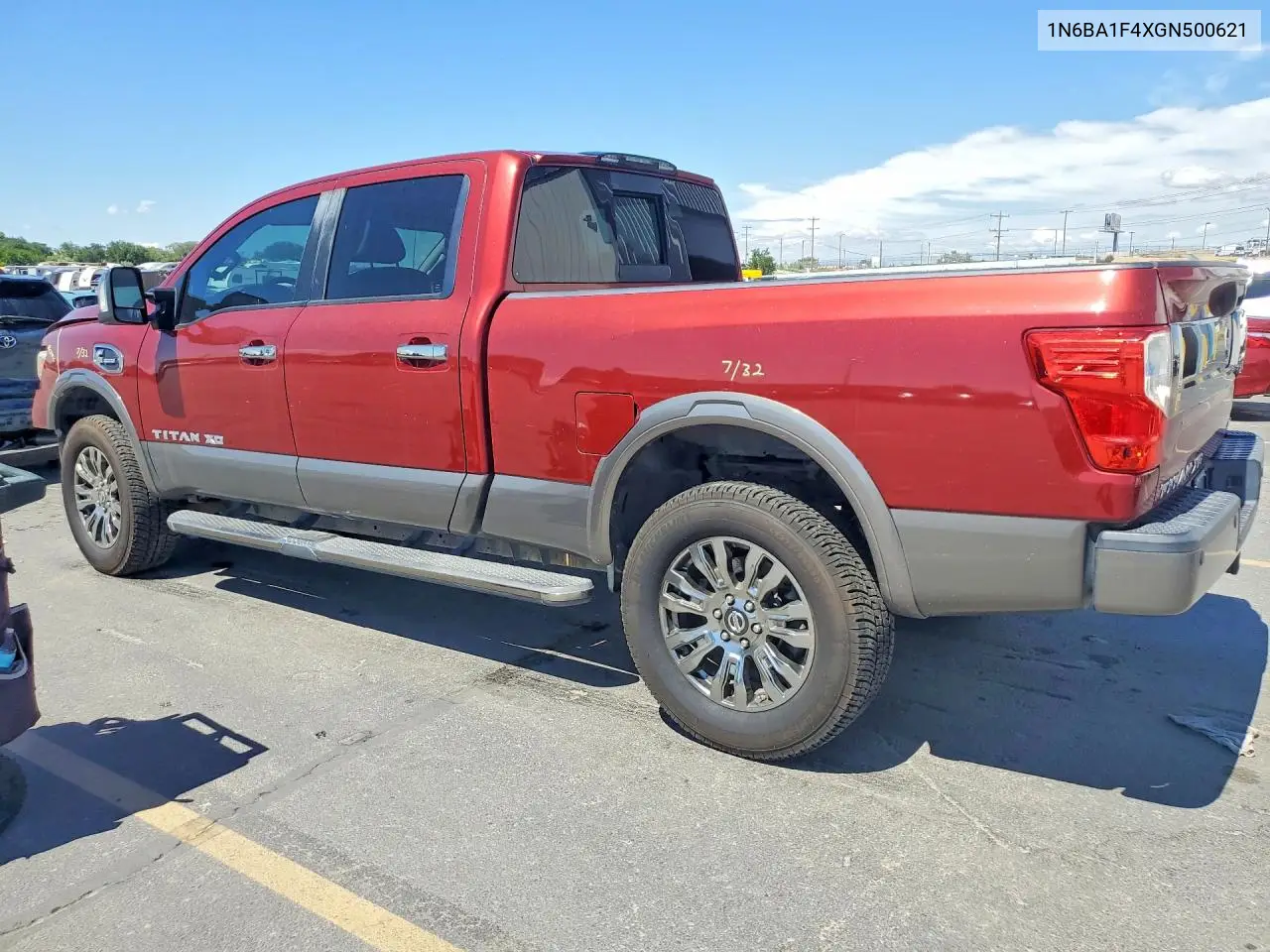 2016 Nissan Titan Xd Platinum Reserve VIN: 1N6BA1F4XGN500621 Lot: 61166336
