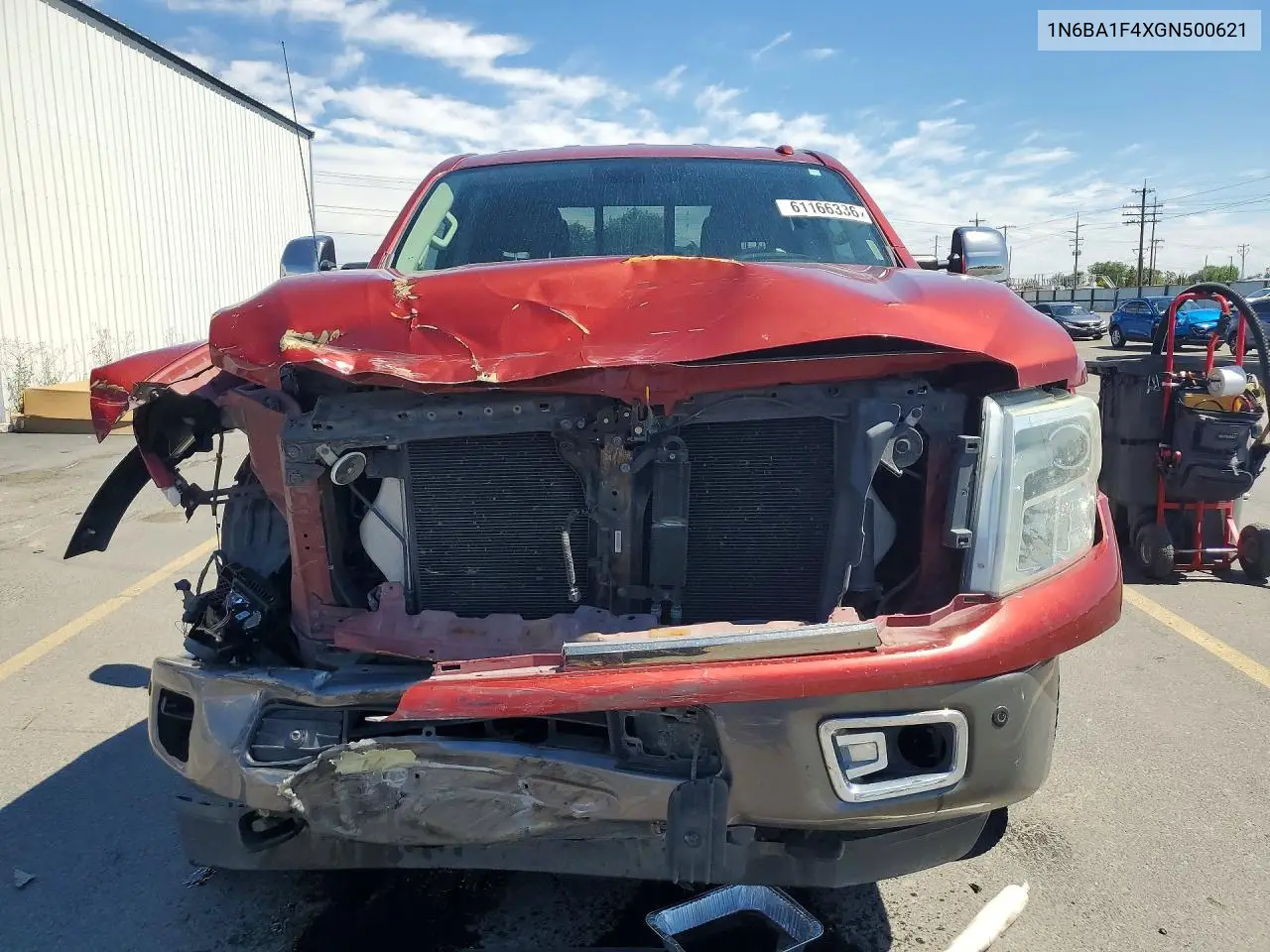 2016 Nissan Titan Xd Platinum Reserve VIN: 1N6BA1F4XGN500621 Lot: 61166336