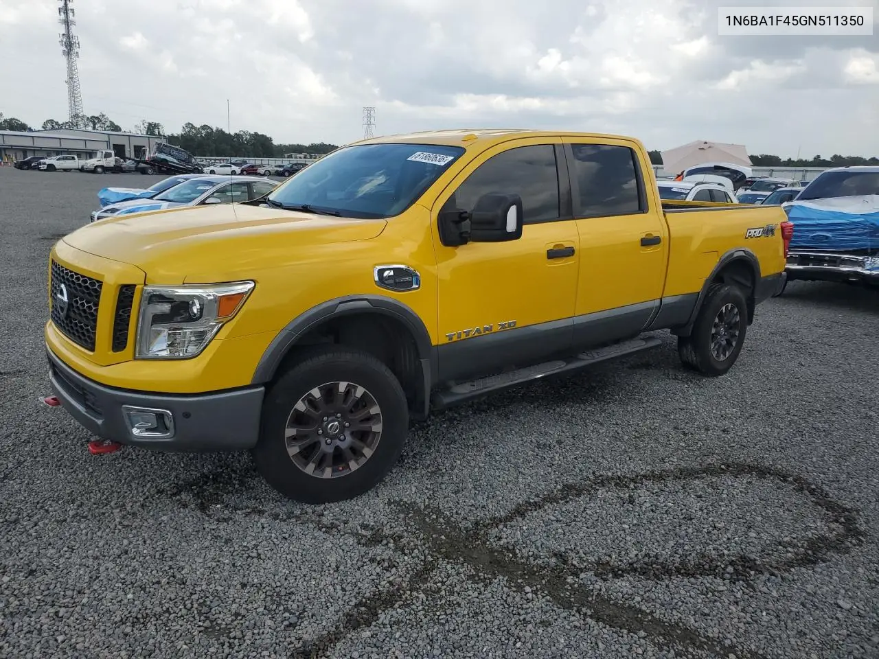 2016 Nissan Titan Xd Pro-4X VIN: 1N6BA1F45GN511350 Lot: 61860636