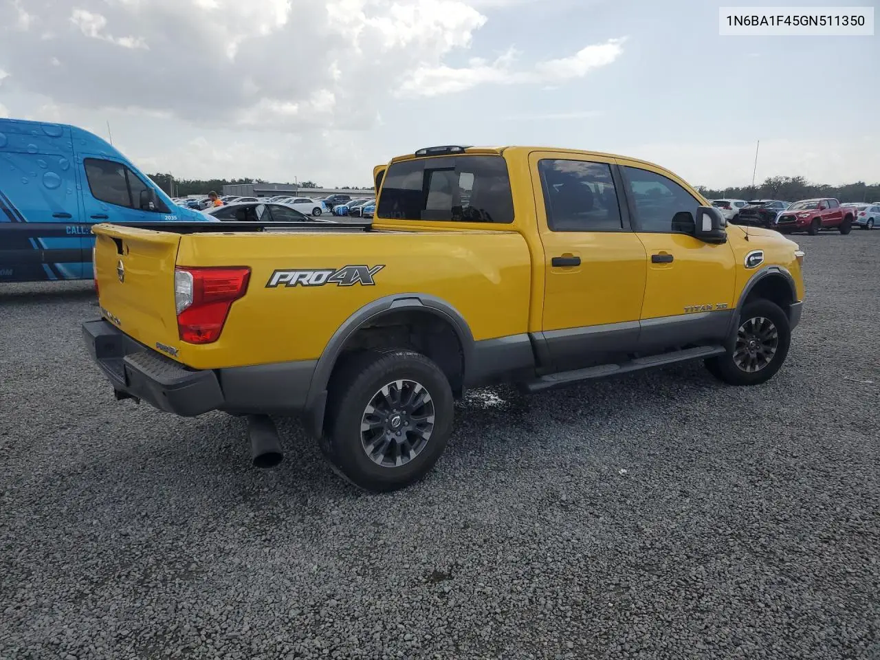 2016 Nissan Titan Xd Pro-4X VIN: 1N6BA1F45GN511350 Lot: 61860636
