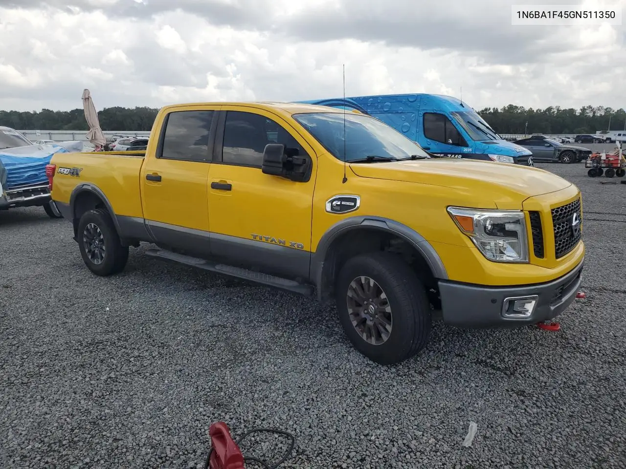 2016 Nissan Titan Xd Pro-4X VIN: 1N6BA1F45GN511350 Lot: 61860636