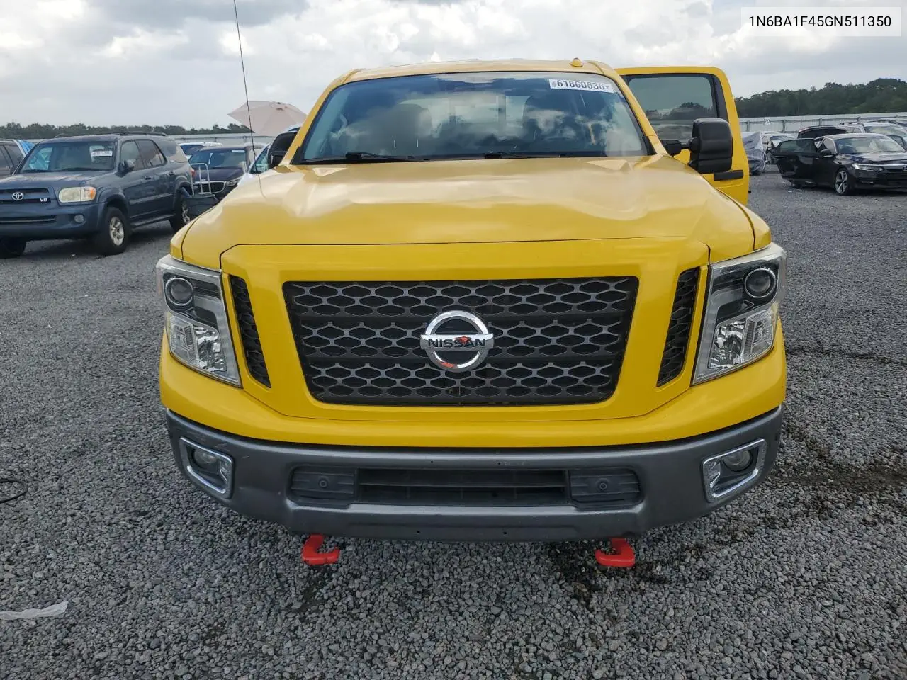 2016 Nissan Titan Xd Pro-4X VIN: 1N6BA1F45GN511350 Lot: 61860636