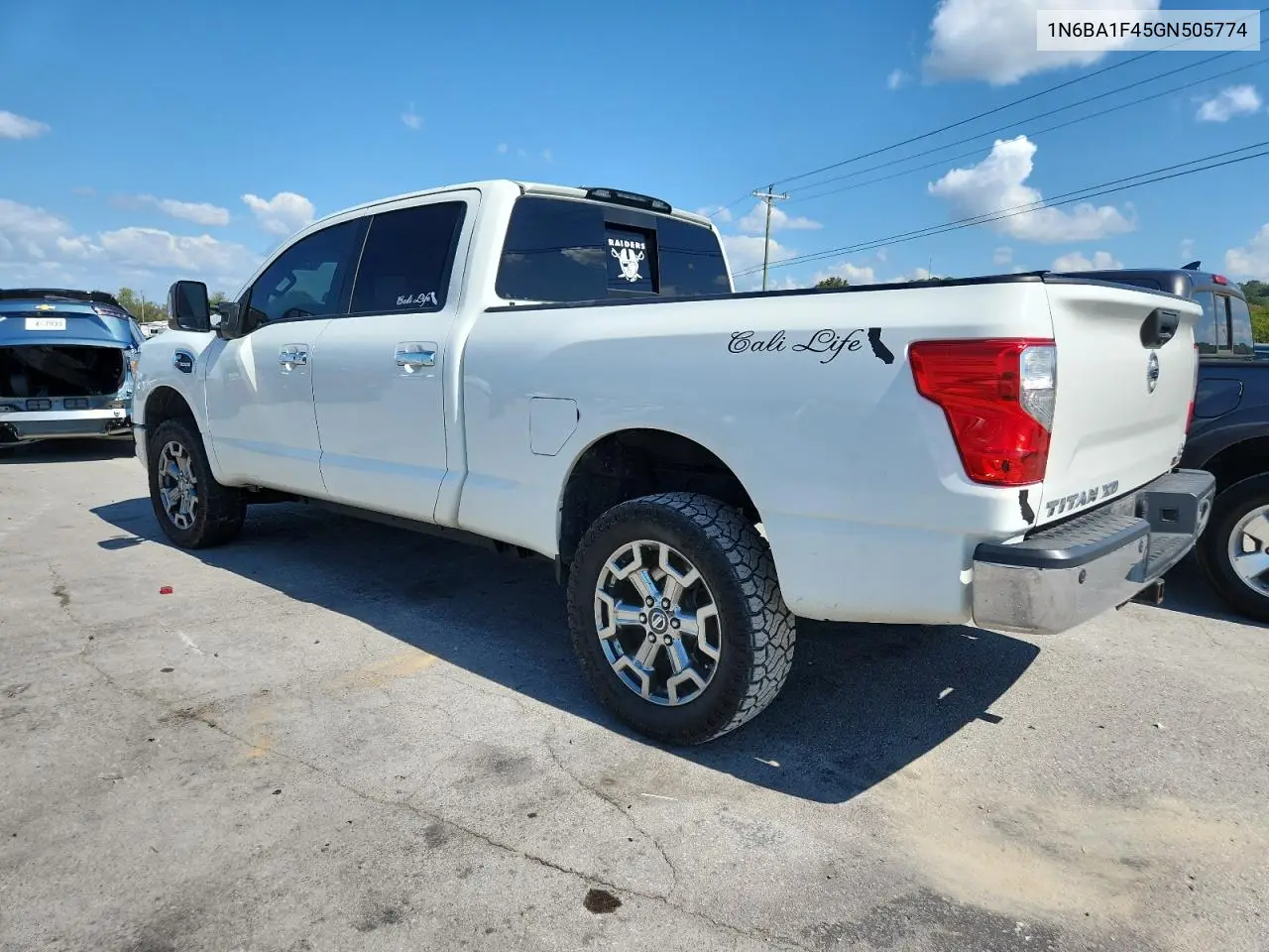 1N6BA1F45GN505774 2016 Nissan Titan Xd Sl
