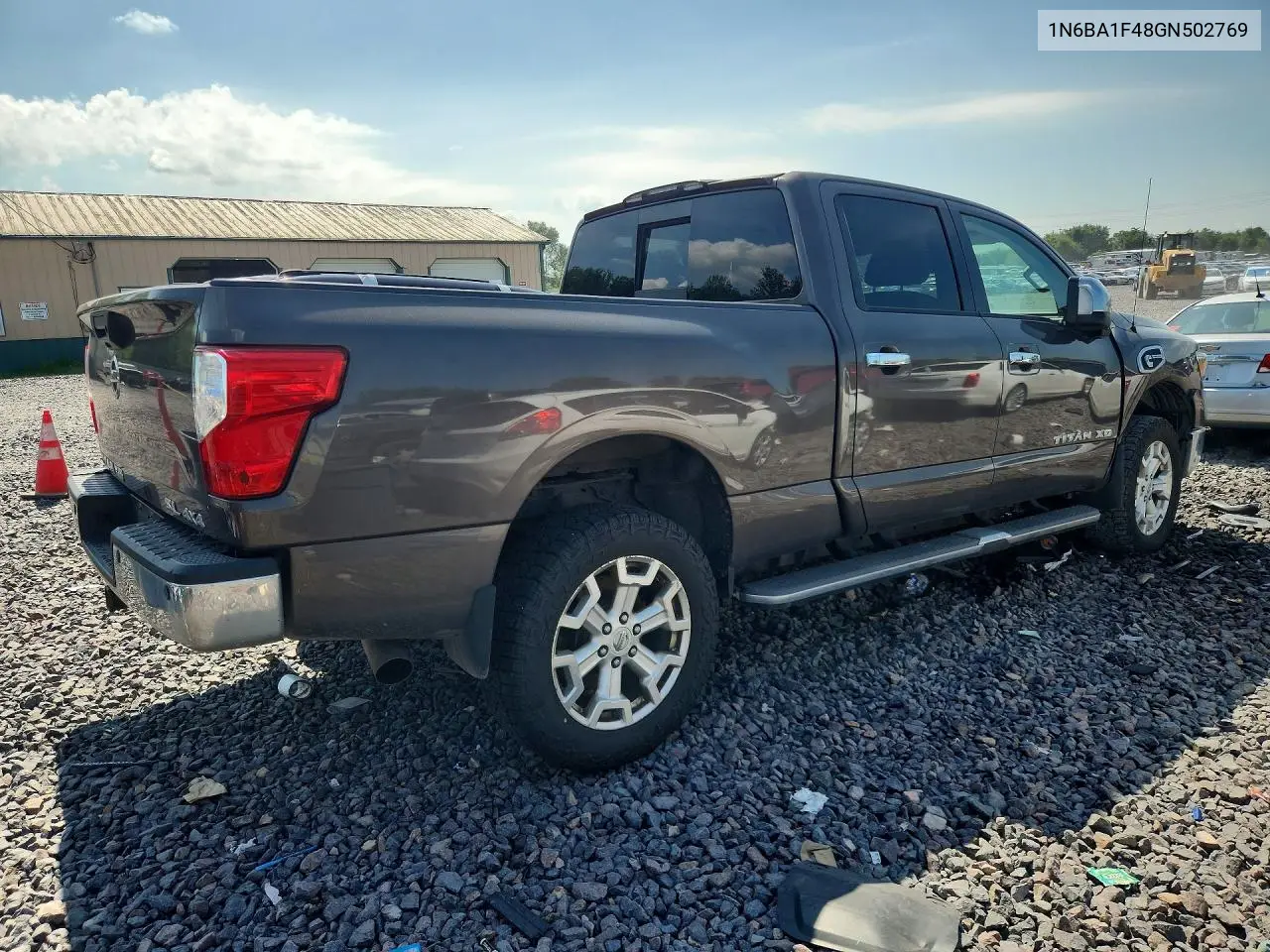 2016 Nissan Titan Xd Sl VIN: 1N6BA1F48GN502769 Lot: 85616345
