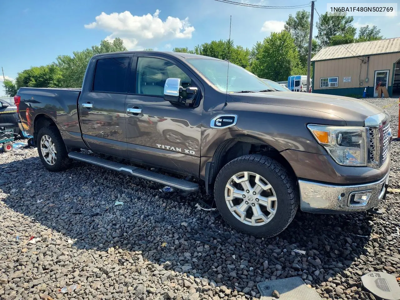 2016 Nissan Titan Xd Sl VIN: 1N6BA1F48GN502769 Lot: 85616345