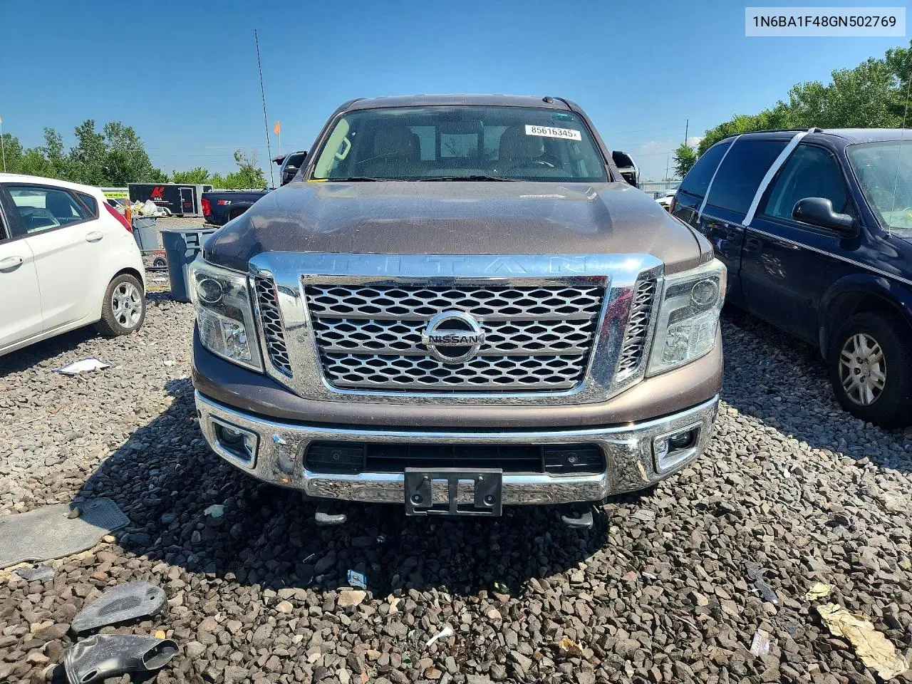 2016 Nissan Titan Xd Sl VIN: 1N6BA1F48GN502769 Lot: 85616345
