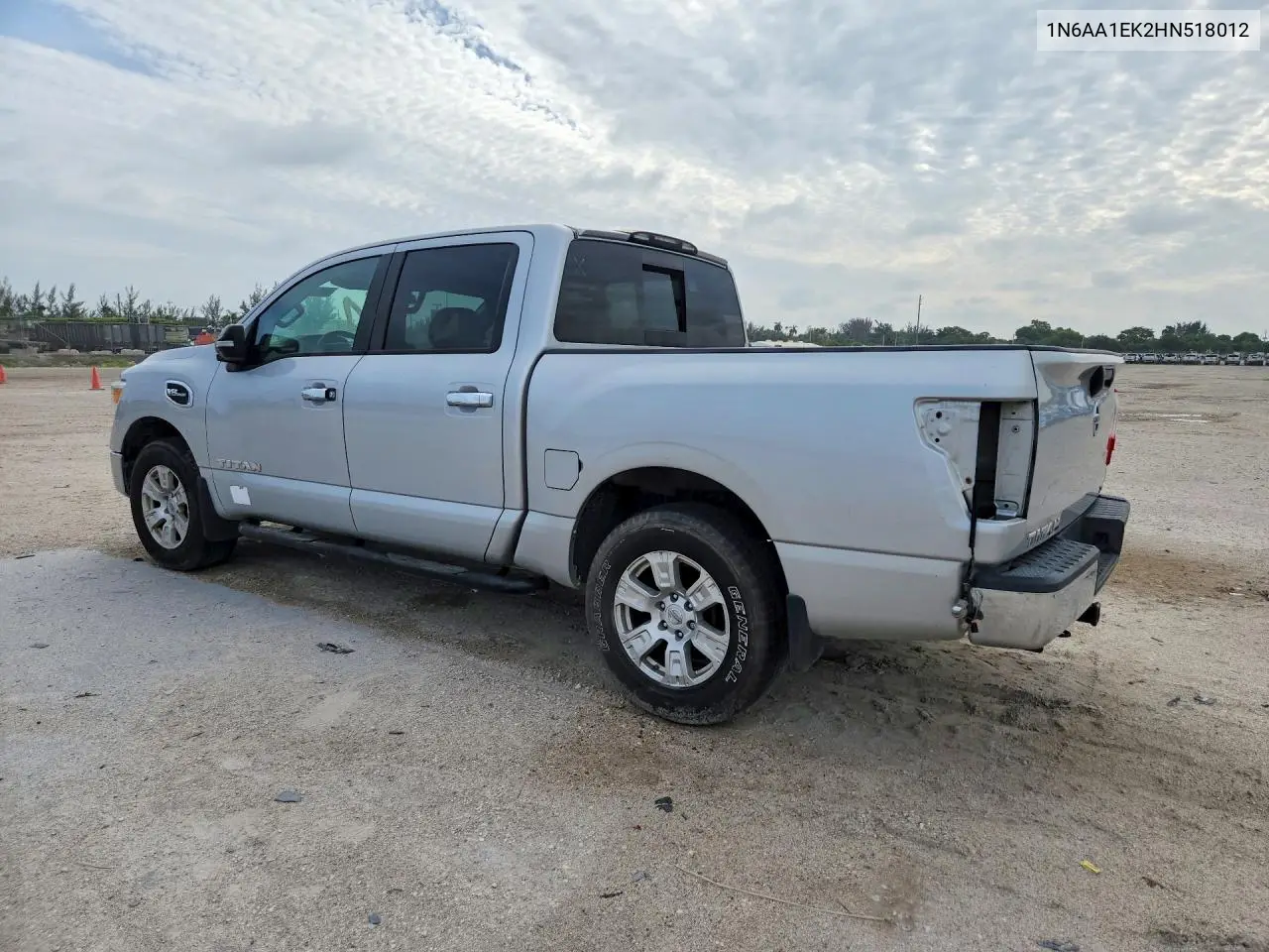 1N6AA1EK2HN518012 2017 Nissan Titan S