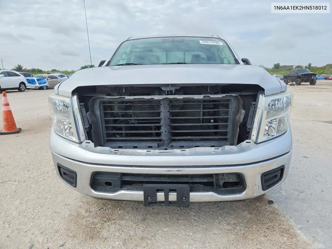 1N6AA1EK2HN518012 2017 Nissan Titan S