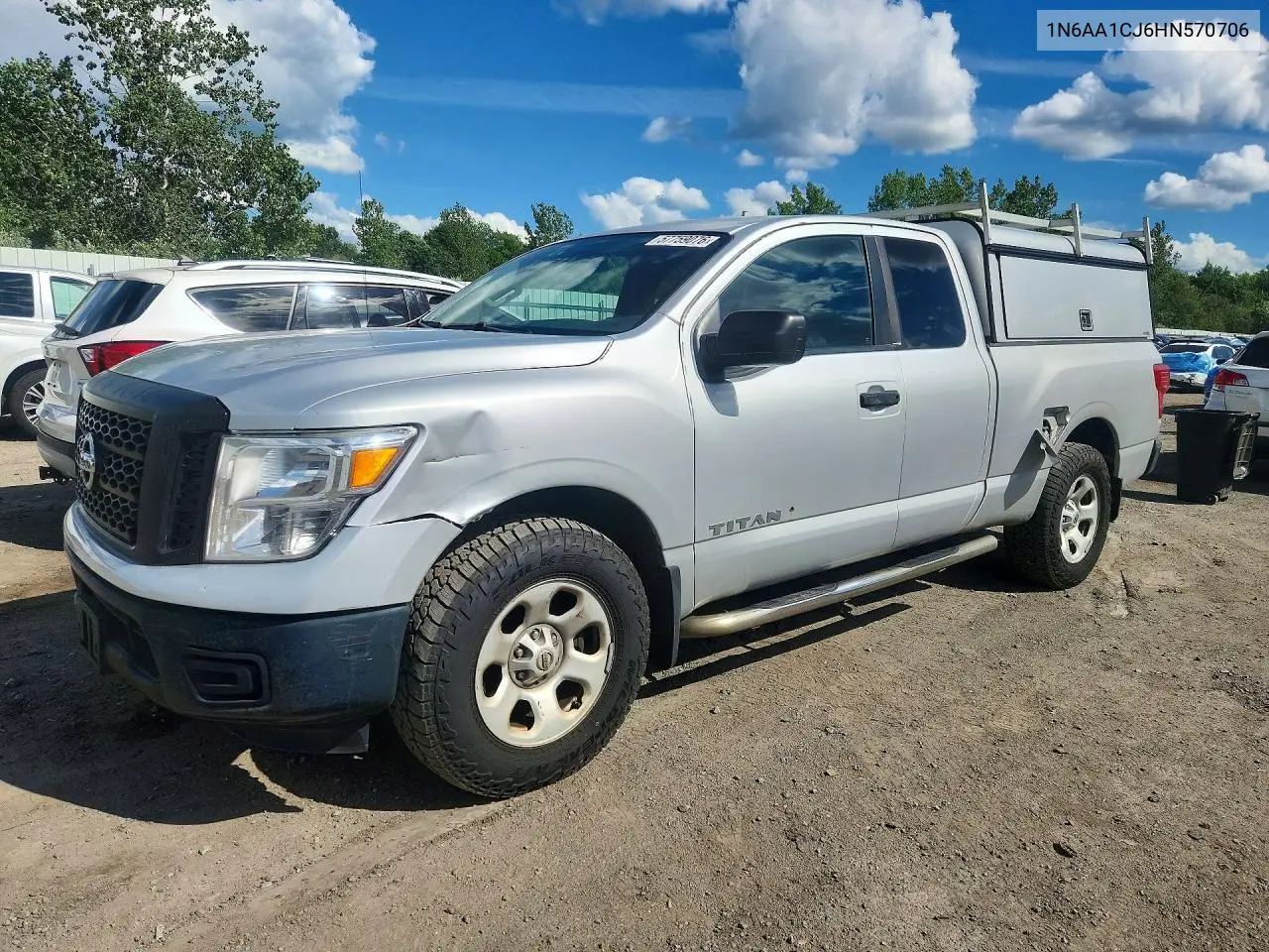 2017 Nissan Titan S VIN: 1N6AA1CJ6HN570706 Lot: 57759076