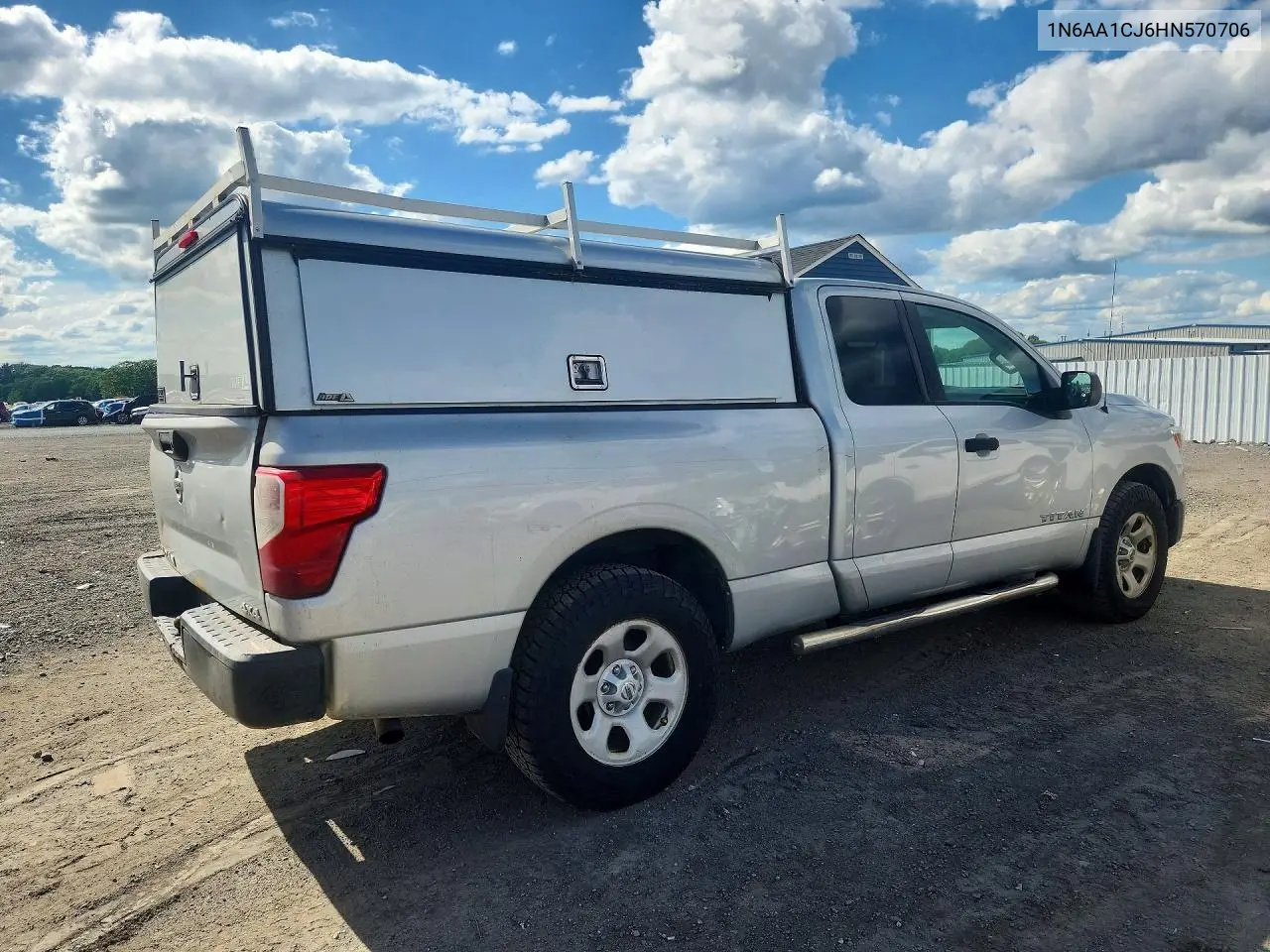 2017 Nissan Titan S VIN: 1N6AA1CJ6HN570706 Lot: 57759076