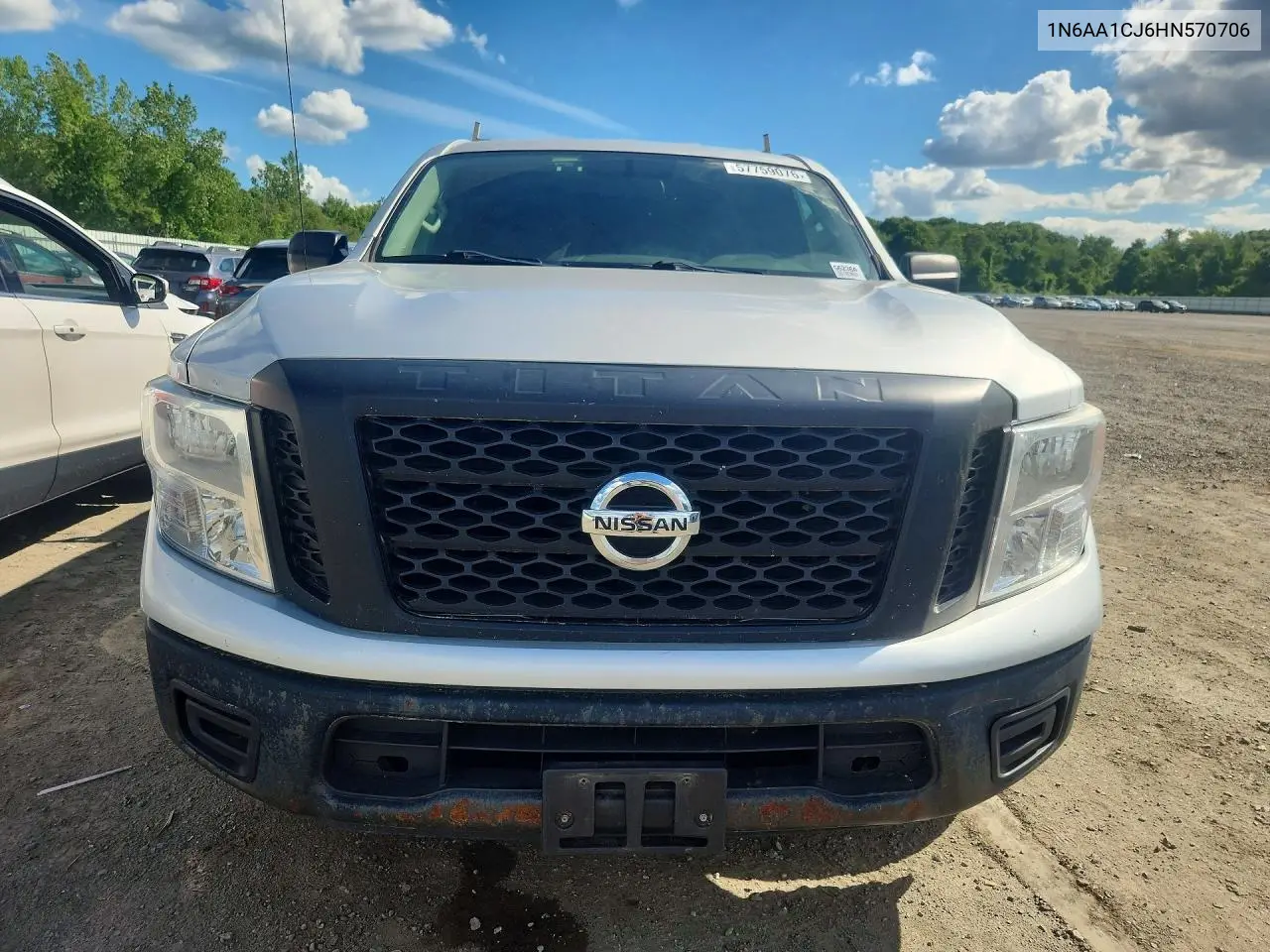 2017 Nissan Titan S VIN: 1N6AA1CJ6HN570706 Lot: 57759076