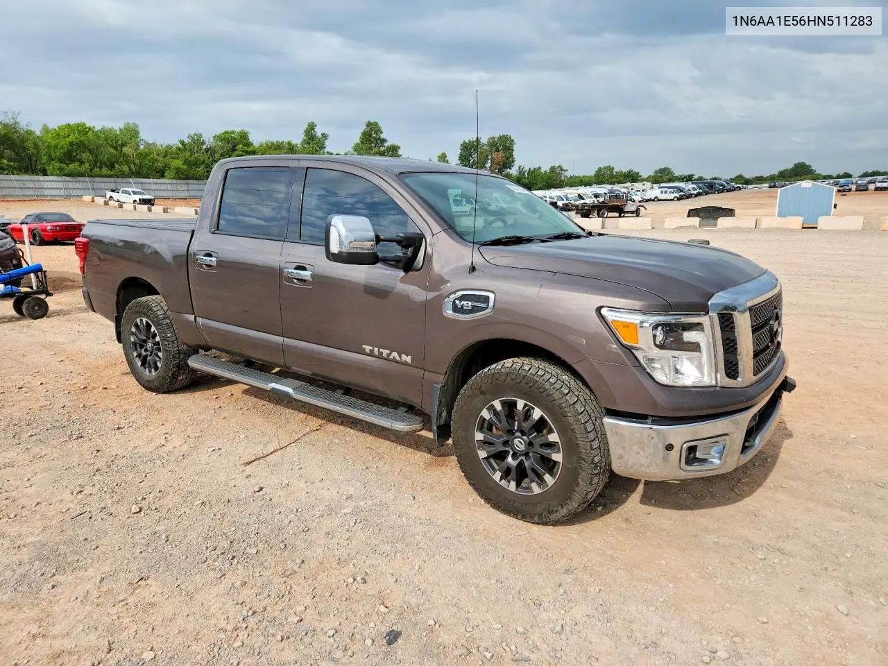 2017 Nissan Titan Sl VIN: 1N6AA1E56HN511283 Lot: 58545436